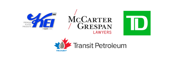 Legacy Sponsors Kei McCarter Grespan Lawyers TD Bank Transit Petroleum