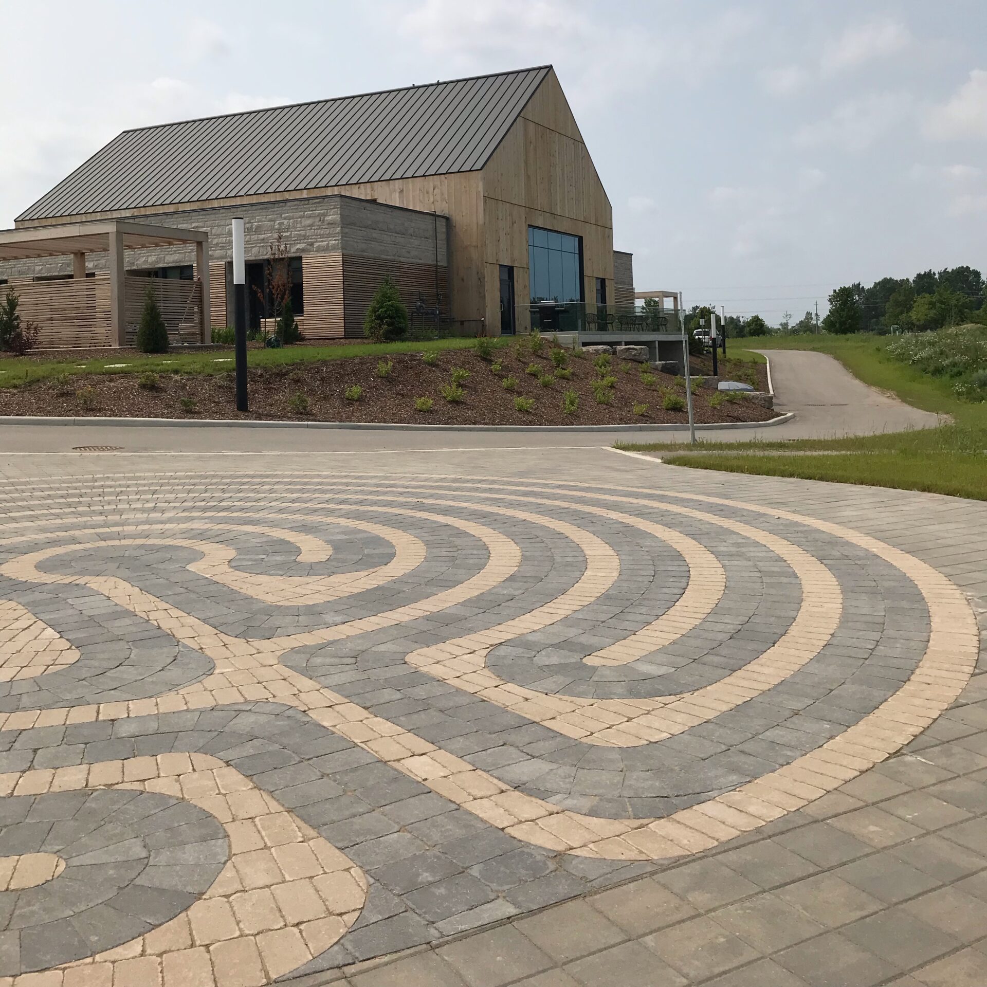The labyrinth at The Gies Family Centre