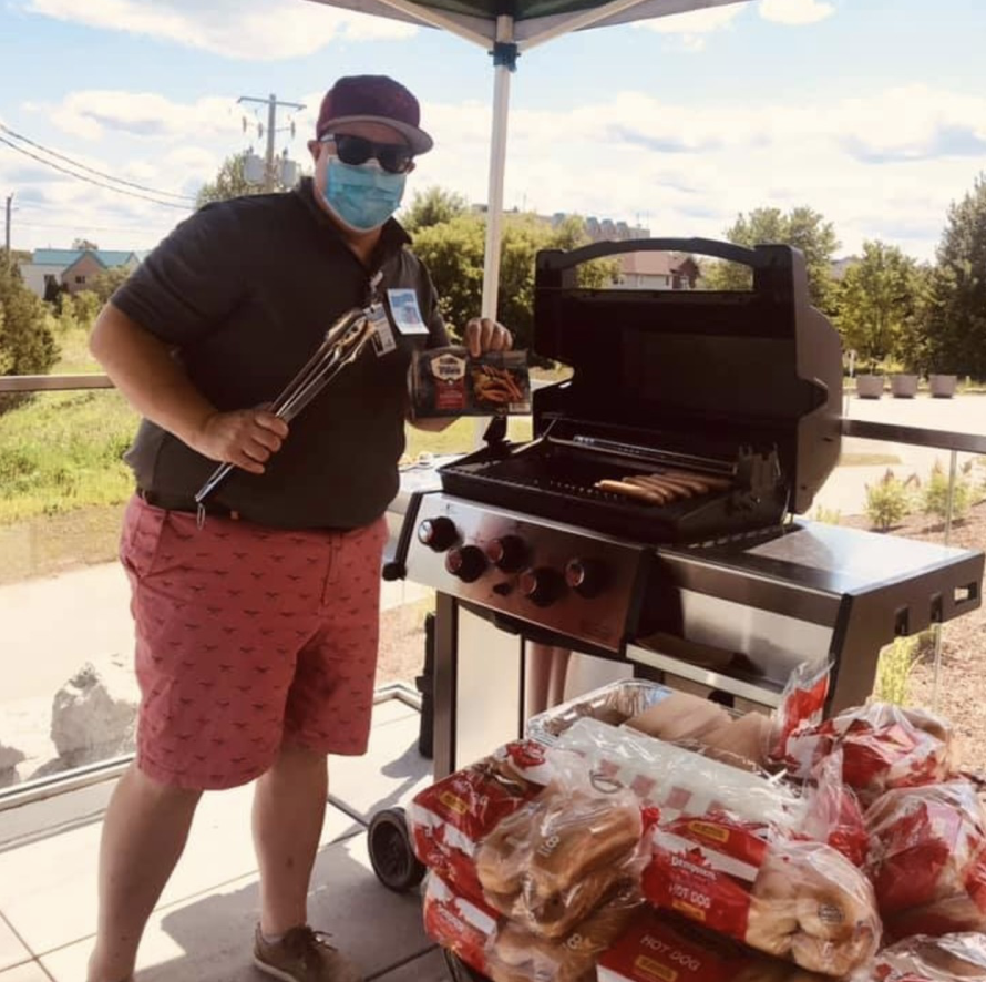 Staff BBQ at The Gies Family Centre