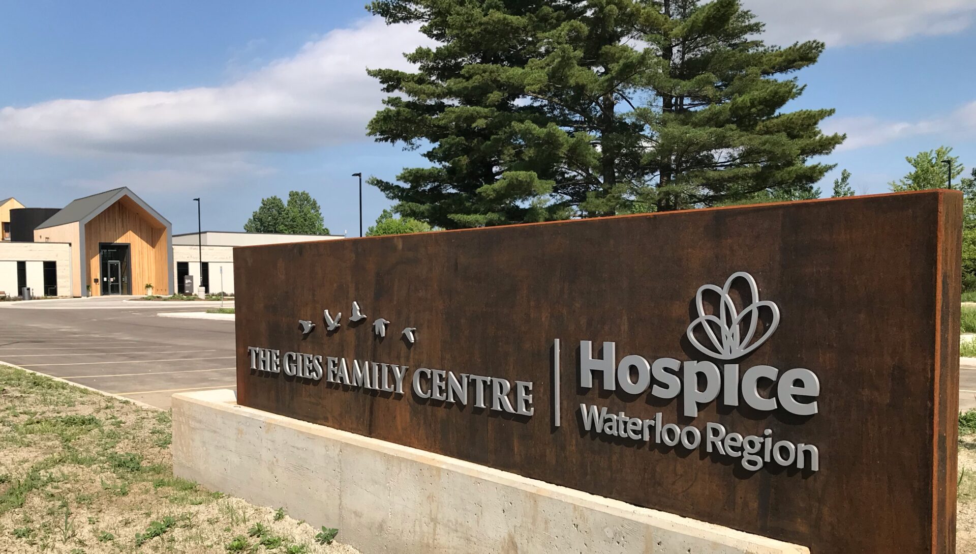 Image of the Hospice Waterloo Region signage