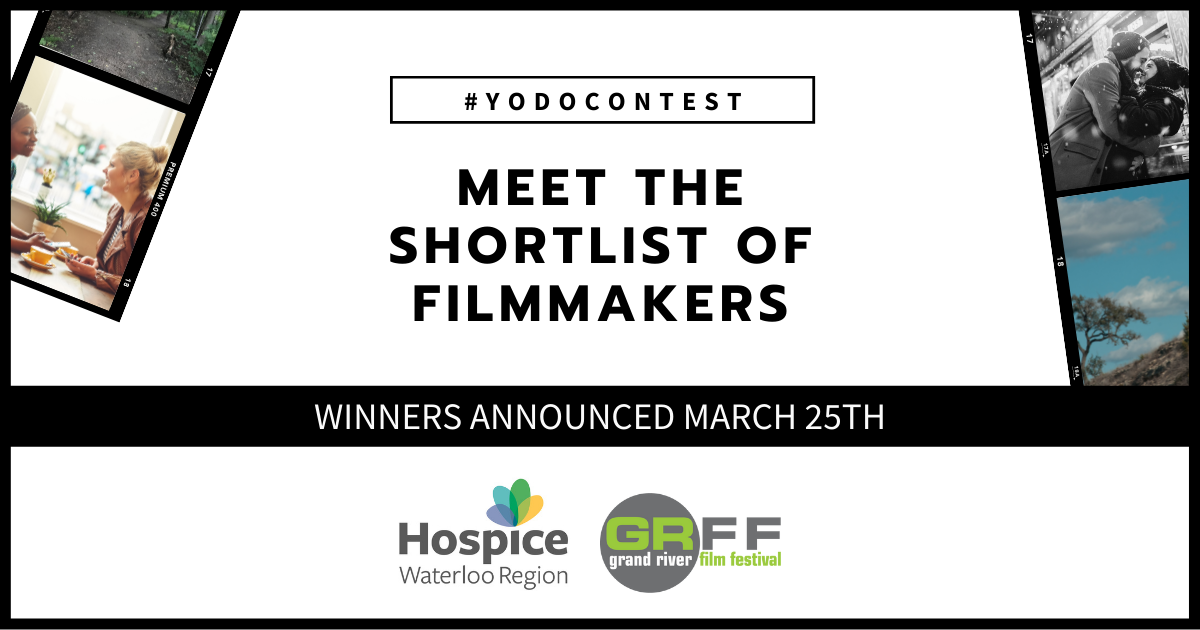 Blog post featuring the shortlist of #YODOContest Filmmakers