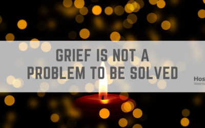 Grief is Not a Problem to be Solved