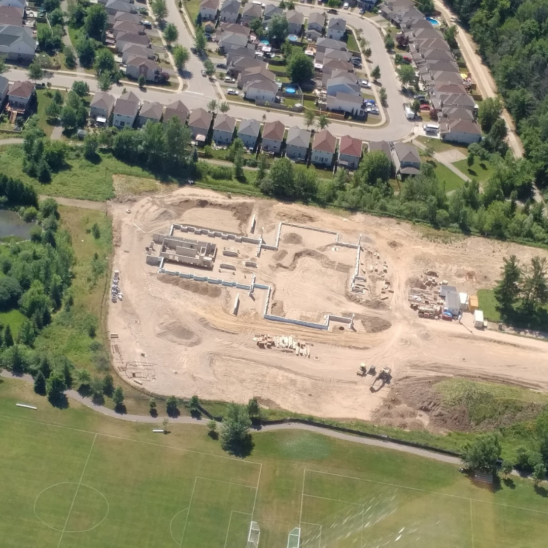 Site of the future The Gies Family Centre in Waterloo