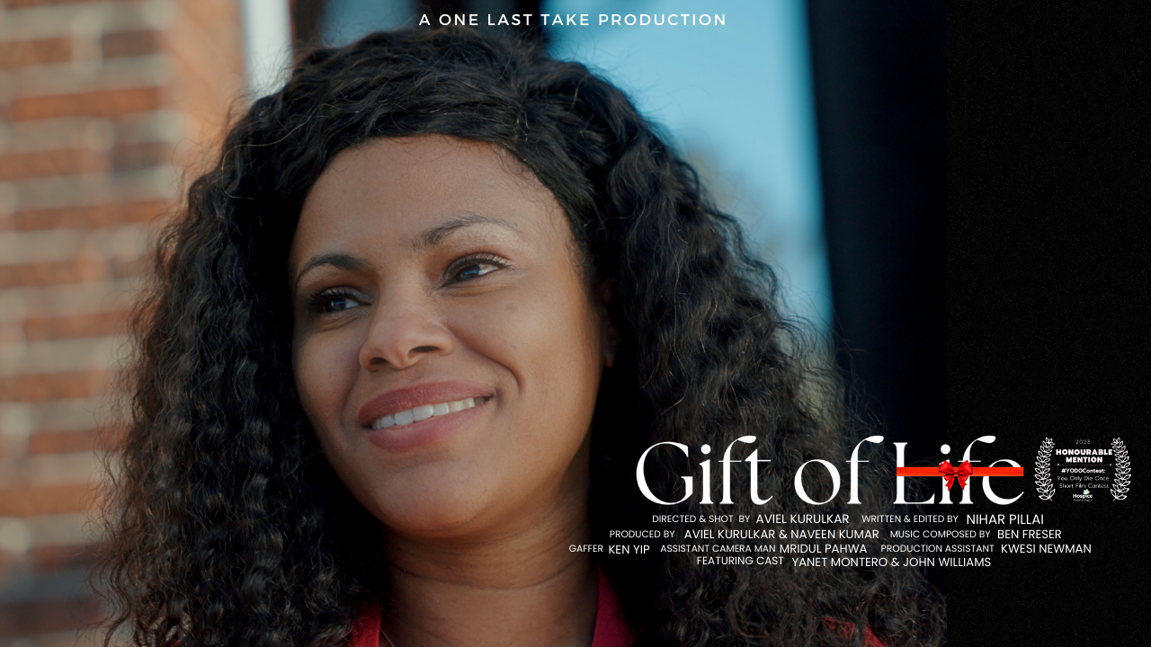 Gift of life with logo (landscape) Promotional poster for Gift of Life