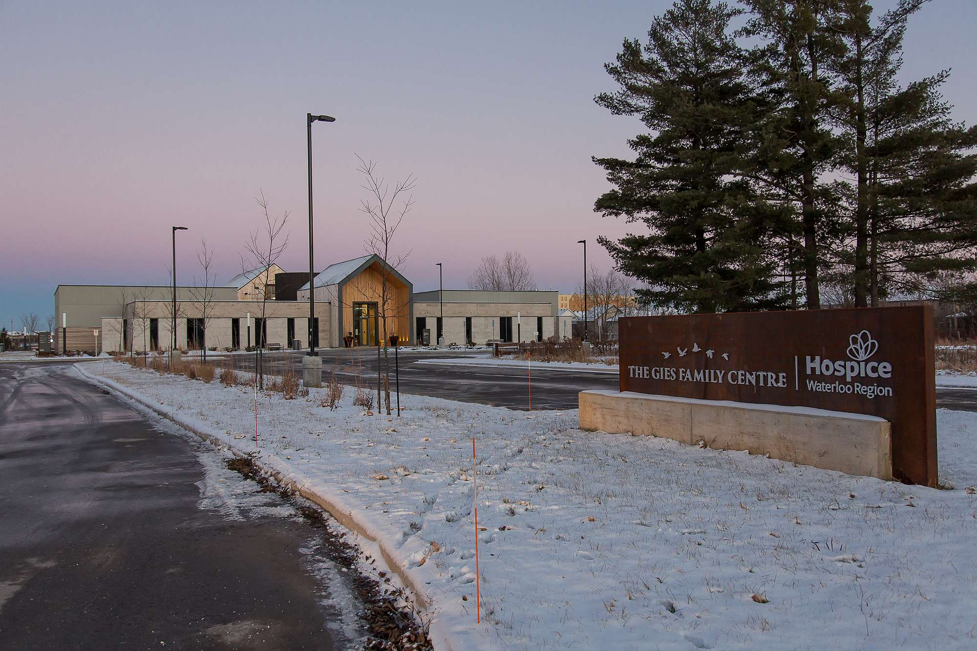 Photo of The Gies Family Centre in Waterloo, home of Hospice Waterloo Region