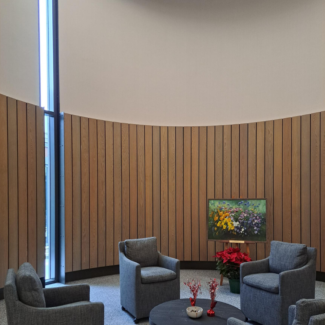 Inside the Silo at The Gies Family Centre, Hospice Waterloo Region