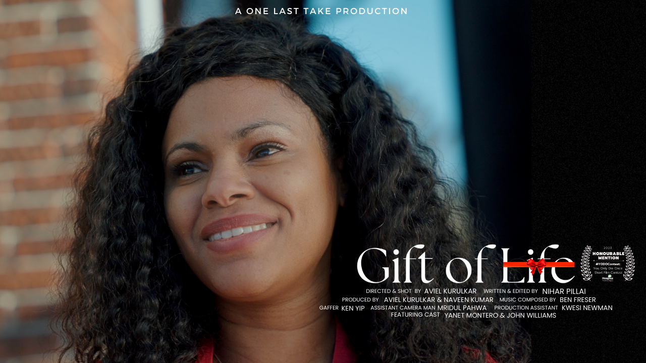 Poster for the movie "Gift of Life."