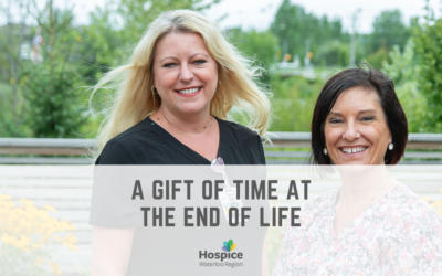 A gift of time at the end of life