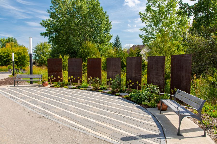 Man holding a candle at a vigil
